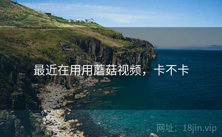 最近在用用蘑菇视频，卡不卡